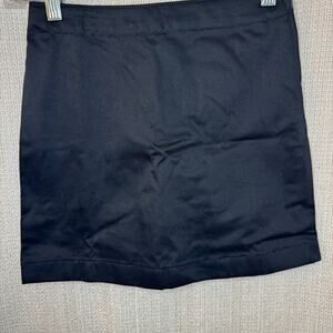 Lands' End NWOT girls black skort size 8S (8-9 yrs old; S = slim)